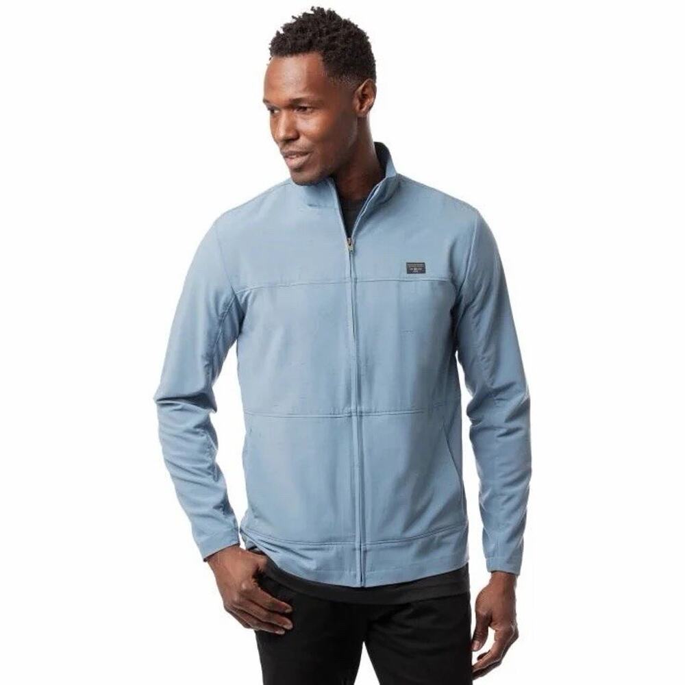 Travis Mathew Full Zip Fisticuffs Lightweight Golf Jacket Mens Medium Pockets
